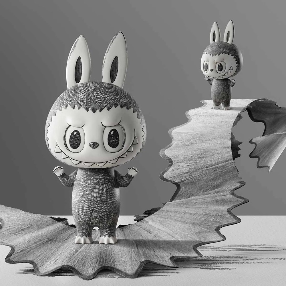 Labubu Sketch 400%